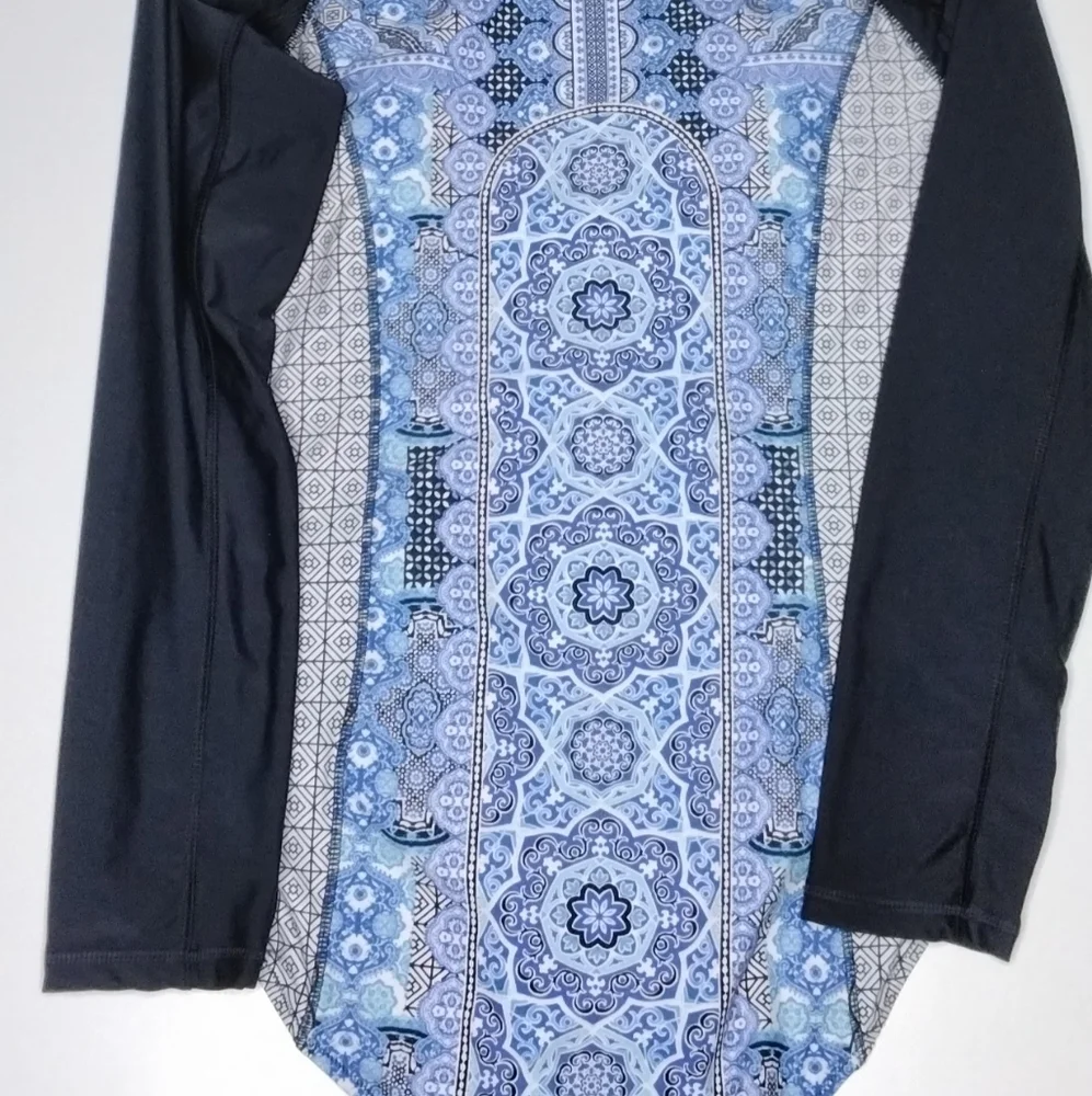 Cabana Life Midnight Marrakesh Unisuit One-Piece 50+UV Protection Large Blue - Picture 7 of 15
